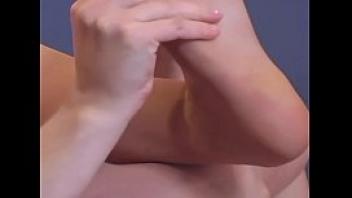 Petite cutie strip and tease in nude pantyhose